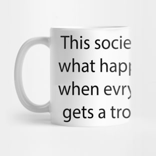 Society and trophies Mug